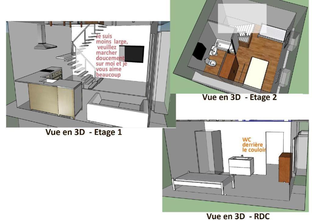 Mini House Apartment Lesneven Exterior photo